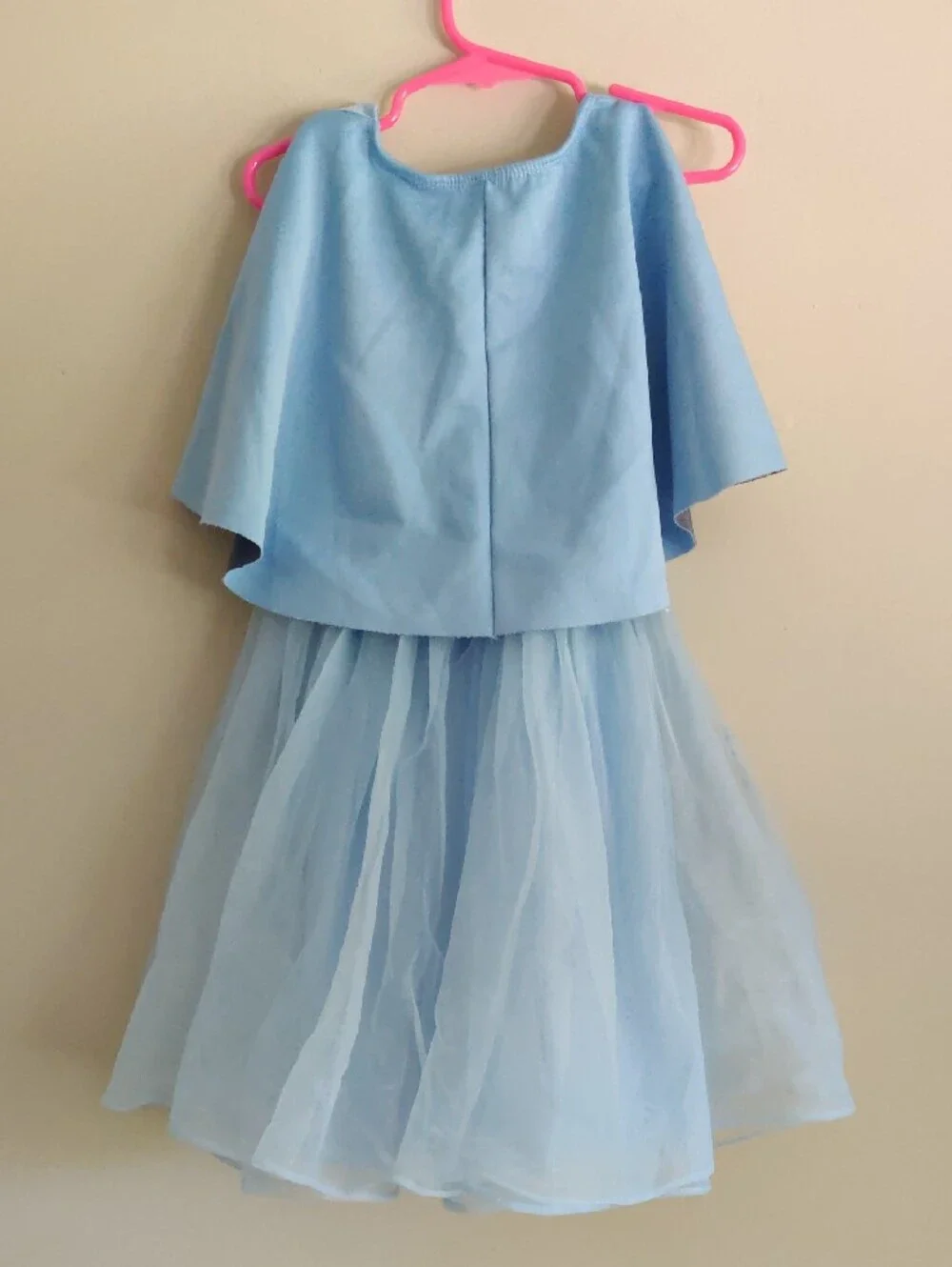 Disney Frozen II Light Blue Princess Dress Costume Size 4-5 XS - Picture 4 of 6